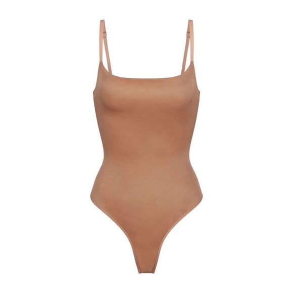 NWT SKIMS‎ Barely There Scoop Shimmer Sienna Bodysuit - 4X